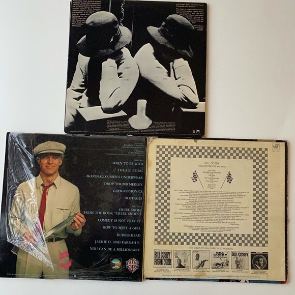 Lot 3 Comedy LP's Cosby 200 MPH, Allen Stand Up Comic, Martin Comedy Not Pretty - Picture 2 of 9